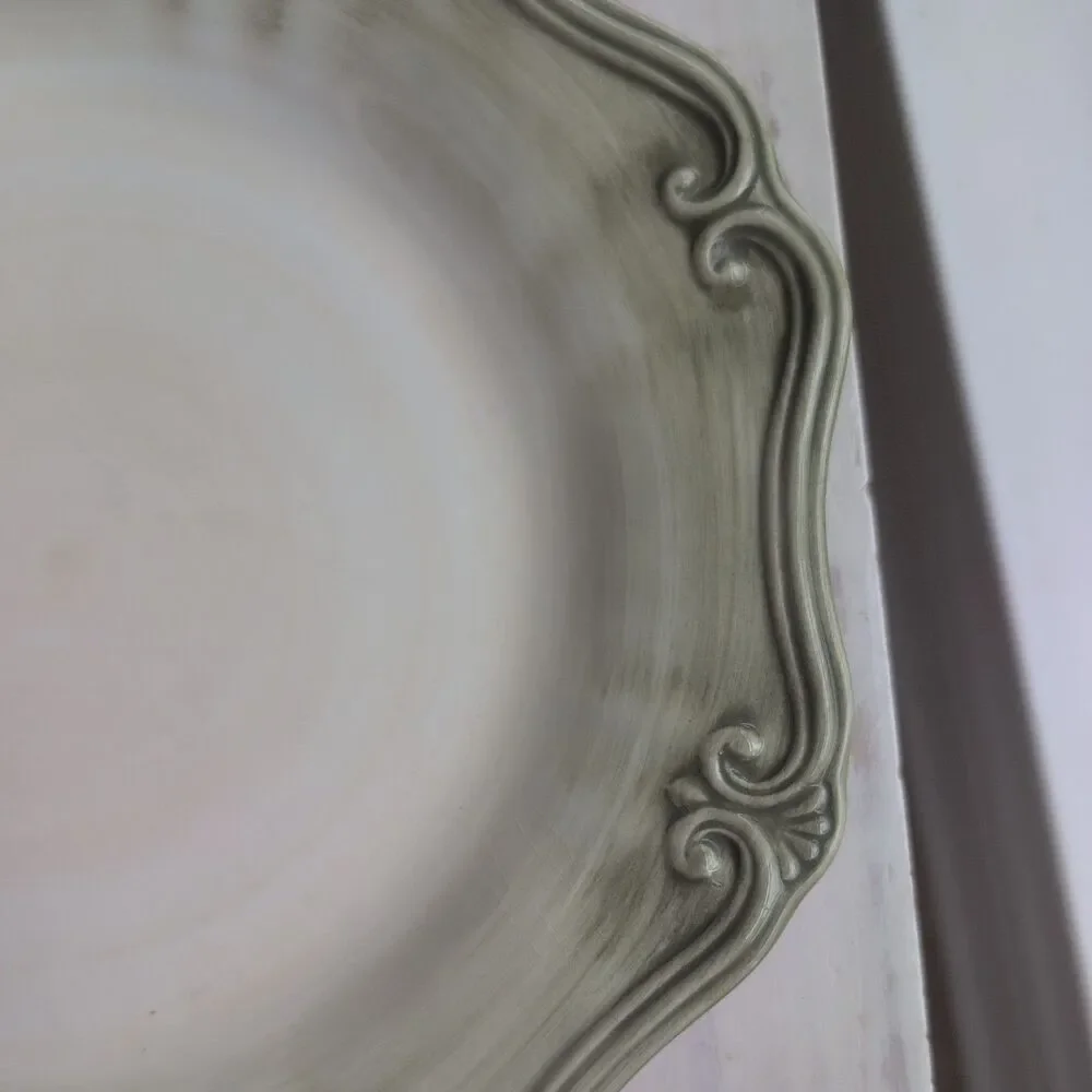 Lenox Dinner Plate Green Colore Verde VERDE 9” Italy